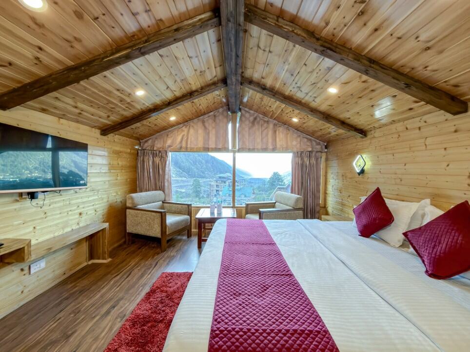 Cottage pitched roof