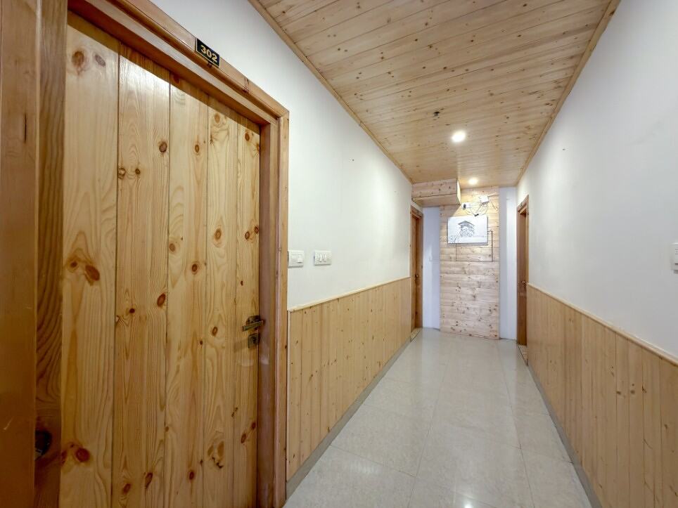 Interior passage at MR Villa Manali