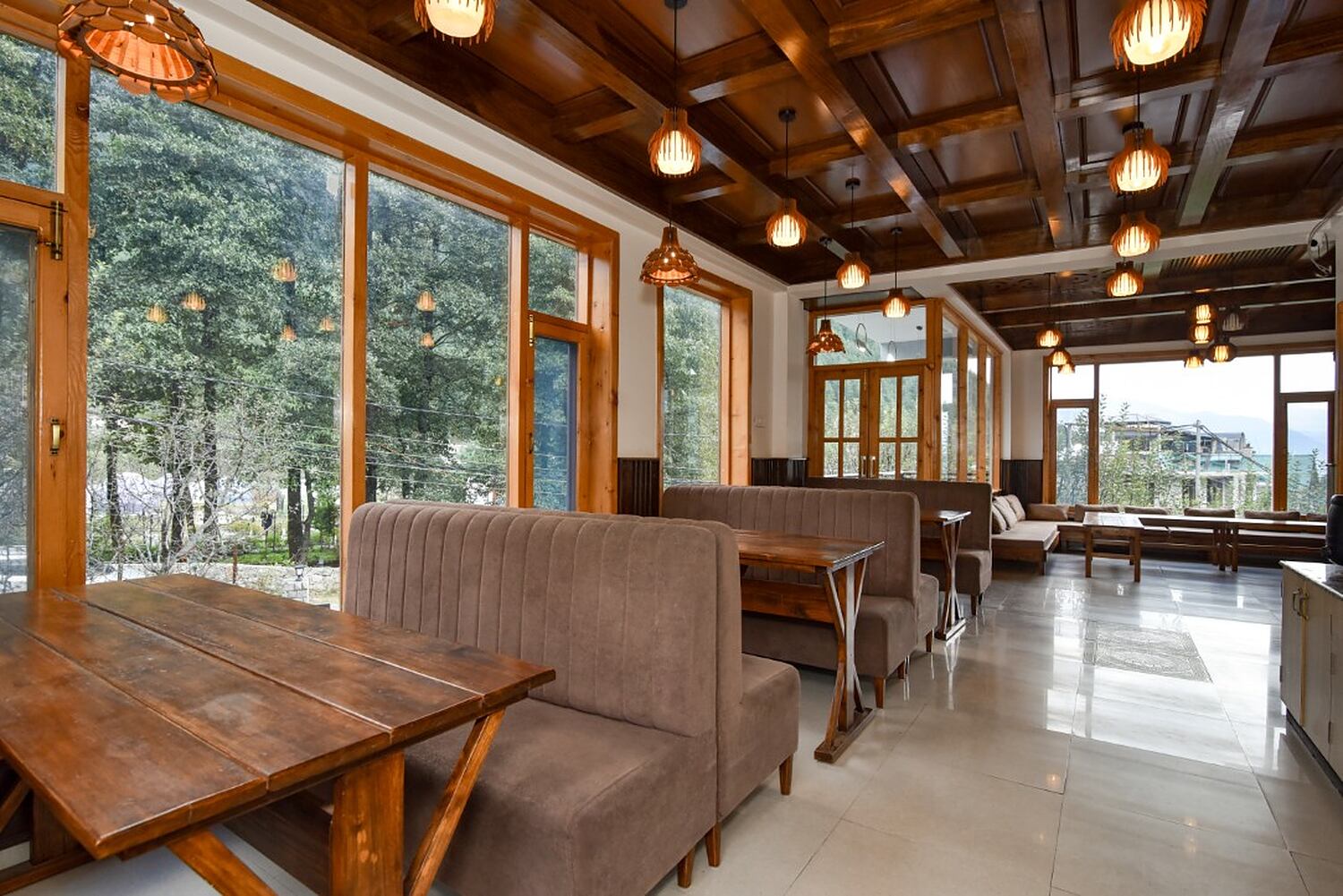Dining room at MR Villa Manali