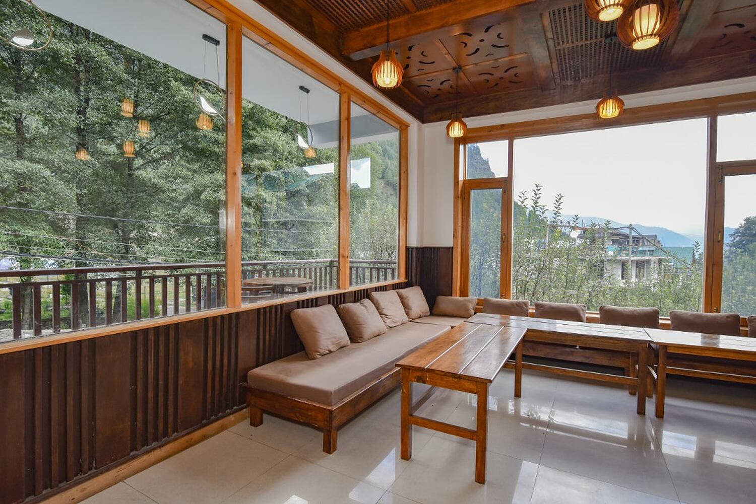 Restaurant at MR Villa Manali